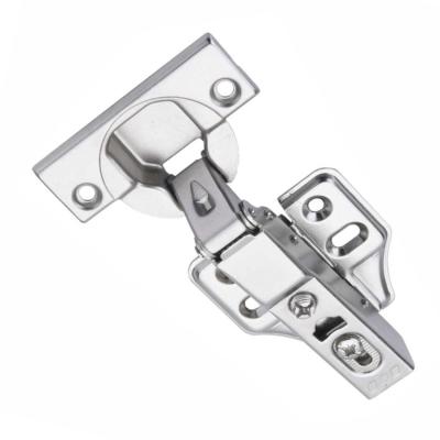 Петля SENZA Soft полунакладная (clip-on 35 довод, 4отверстия, 100шт/уп)